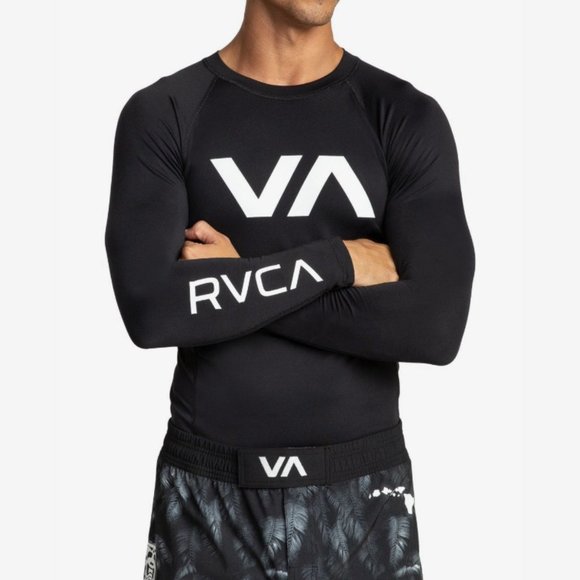 RVCA Swim Rvca Mens Sport Long Sleeve Rash Guard S Poshmark